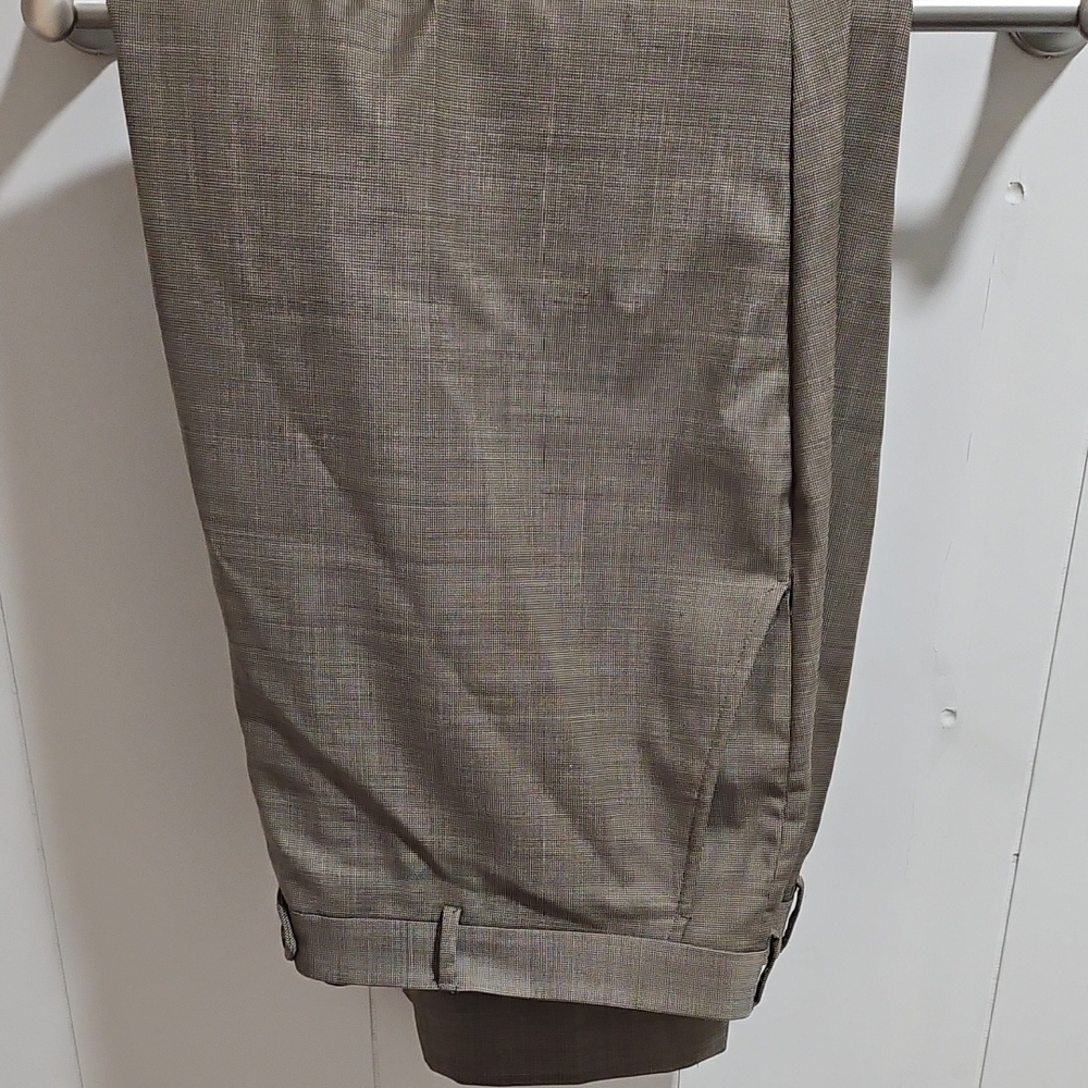 Stafford Black and Tan Trousers